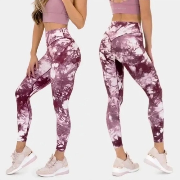 Balance Athletica Pants - Balance Athletica Vitality Pink Tie Dye Intuition The OG Legging